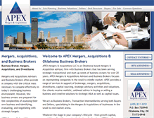 Tablet Screenshot of apexma.com